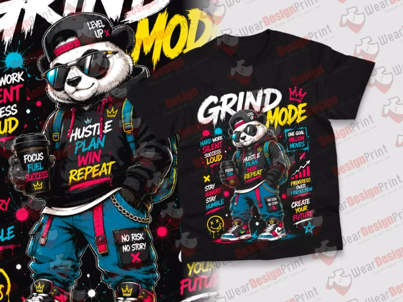 Hustle 9 Design PNG Ready — view 4