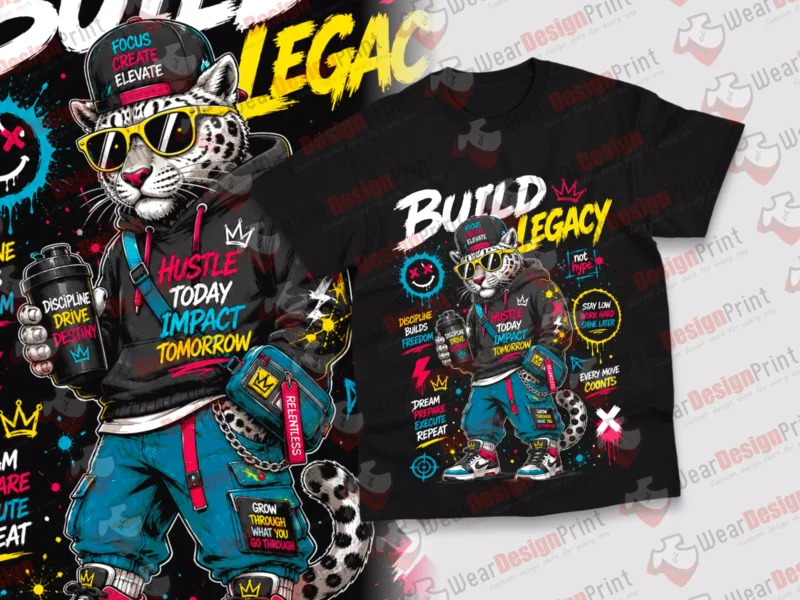 Hustle 9 Design PNG Ready — view 5