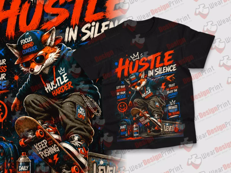 Hustle 9 Design PNG Ready — view 1