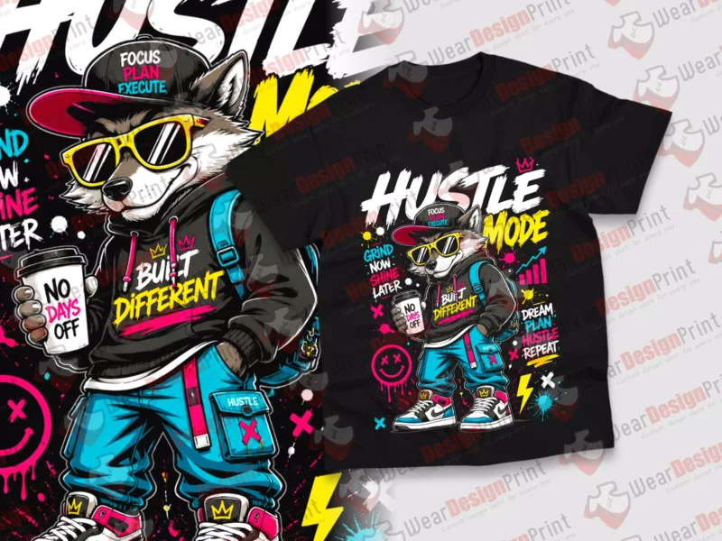 Hustle 9 Design PNG Ready — view 7