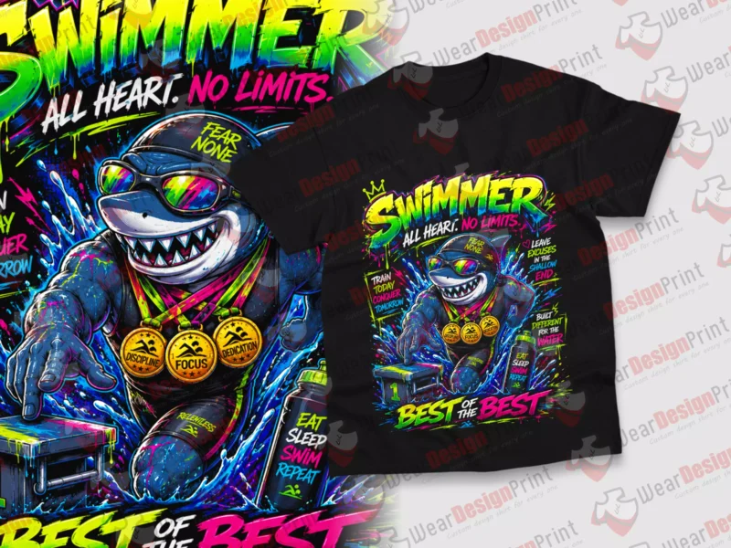 Swimmers Animals 14 Designs PNG Ready — view 1