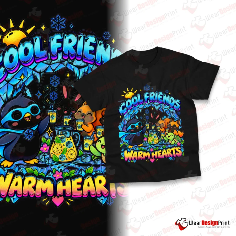 Cool Friends 6pcs PNG — view 6