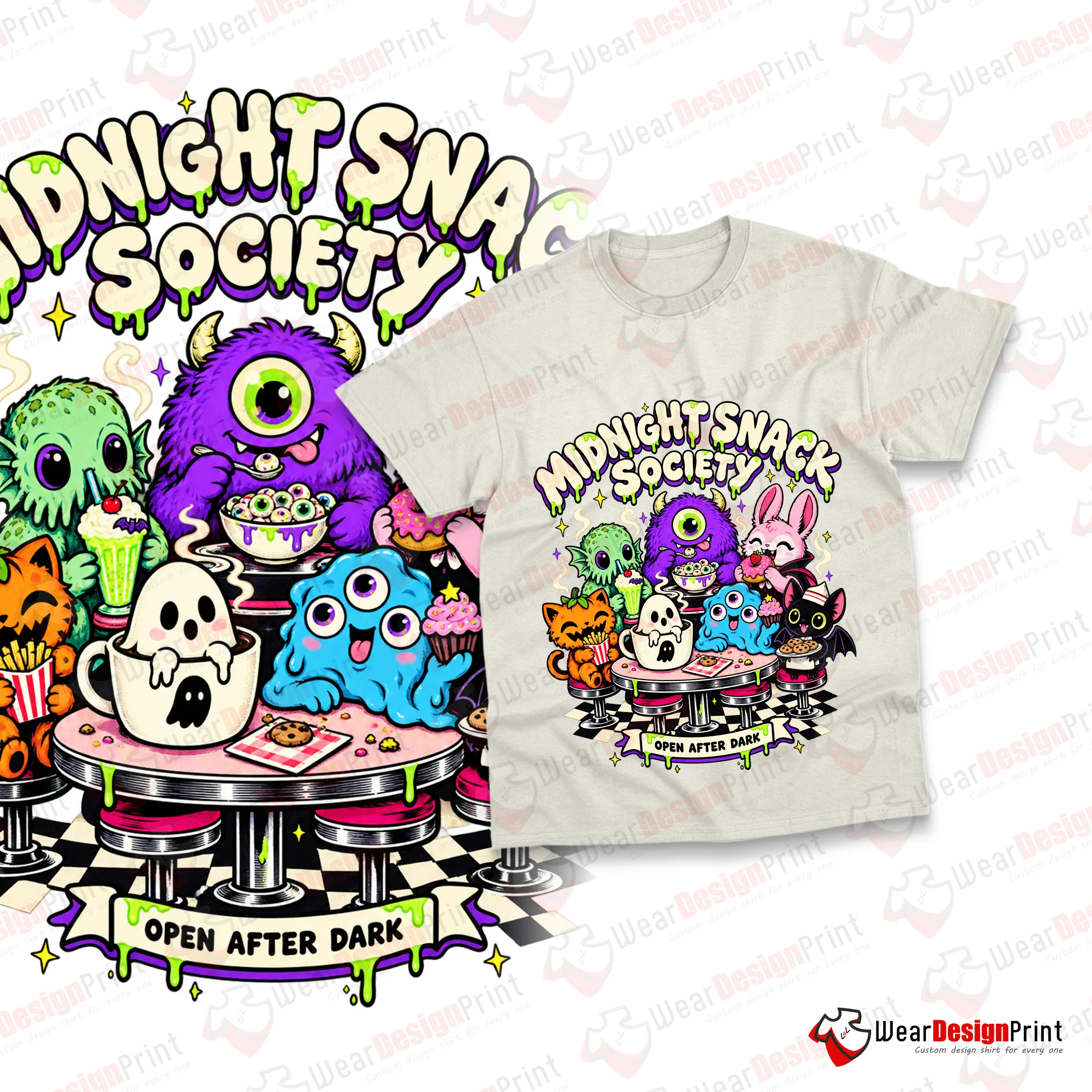 Cute Monsters 13pcs PNG — view 18