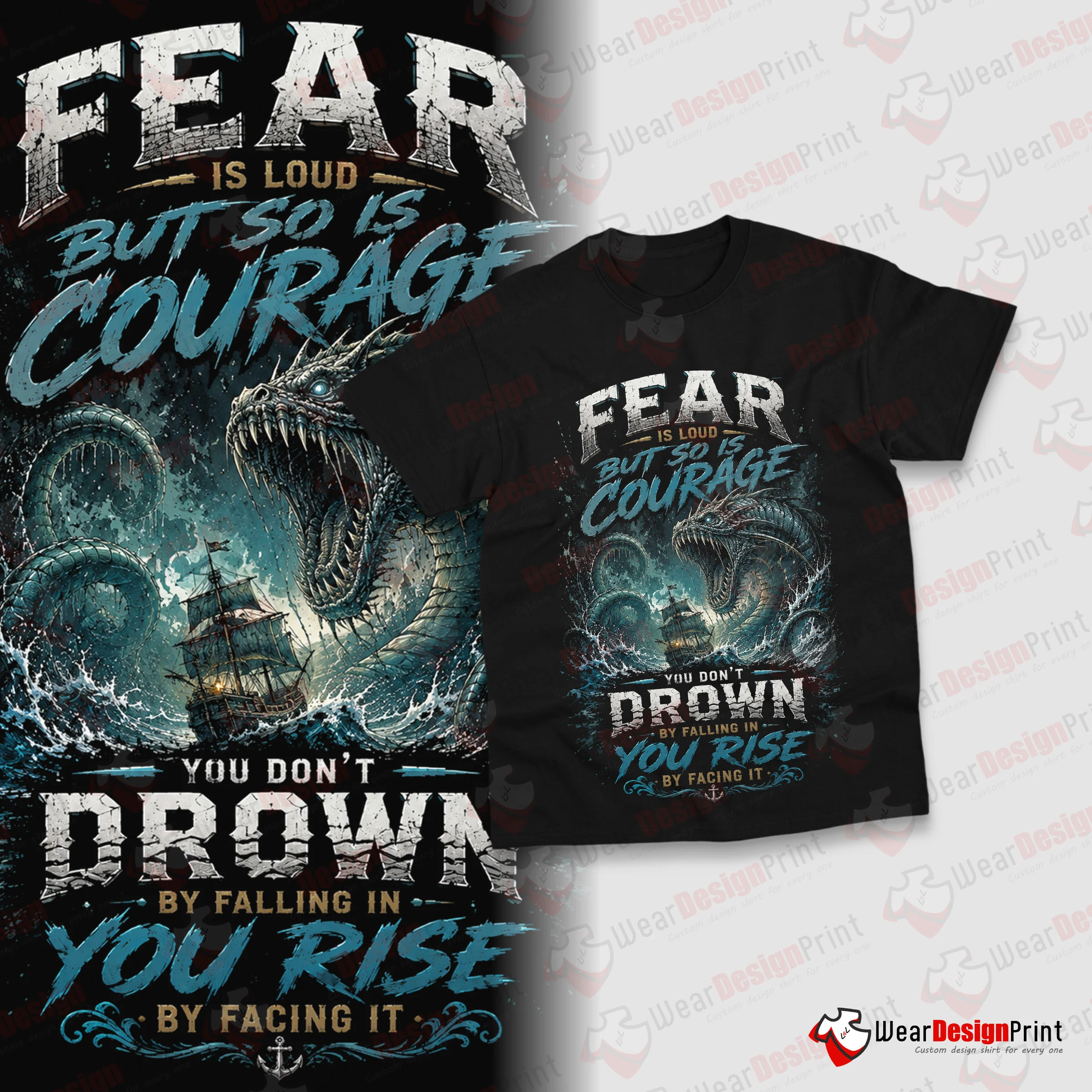 Fear Quotes 12pcs PNG — view 8