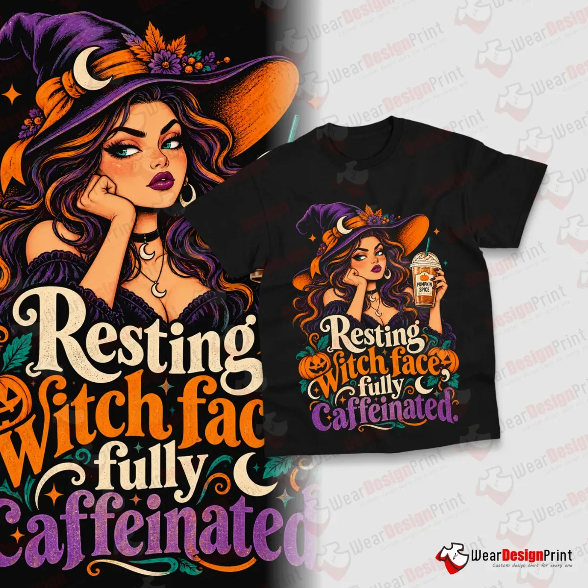 Halloween Fun Shirt Designs 15PCS PNG Bundle — view 1