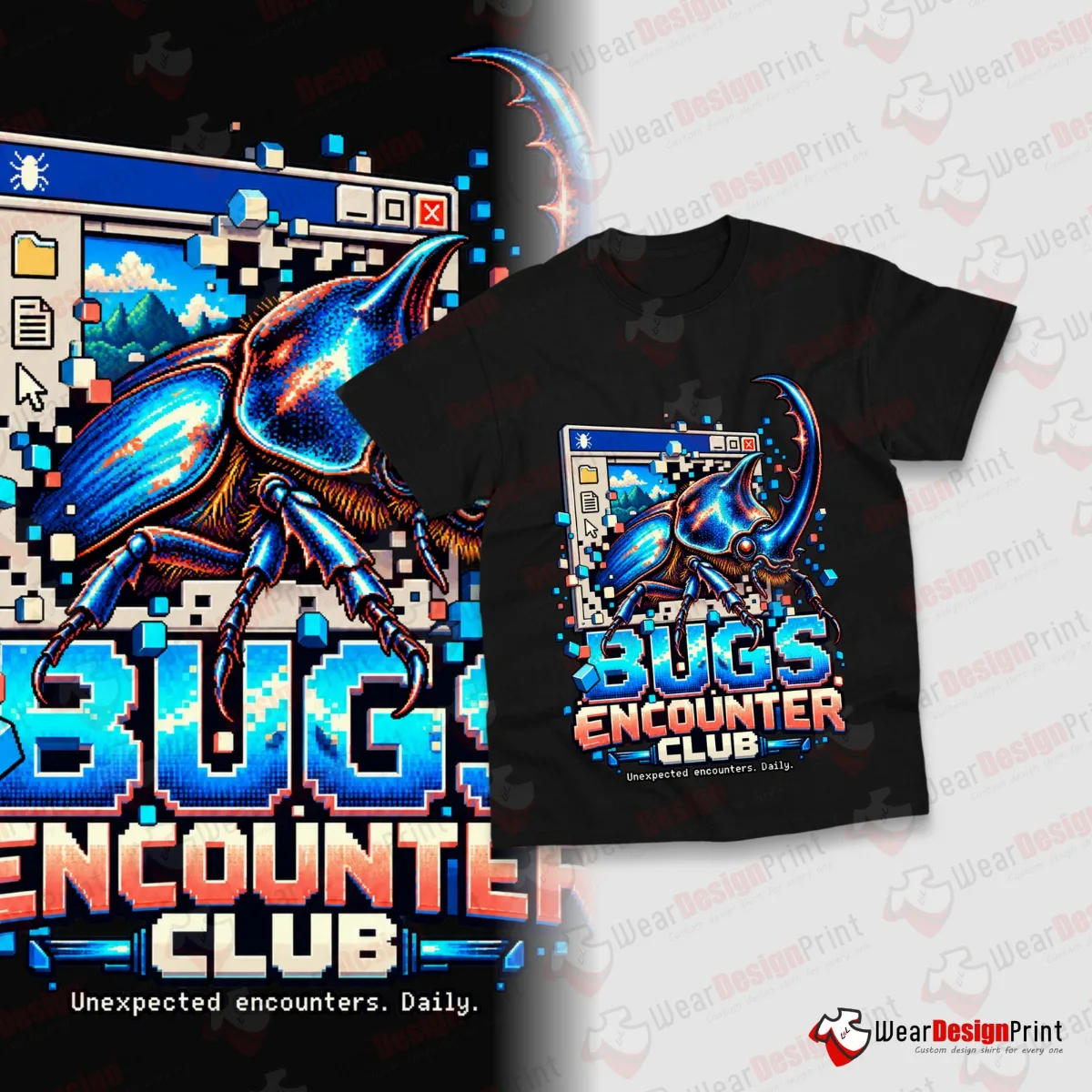 Developer Bugs Shirt Designs 10PCS PNG Bundle — view 2