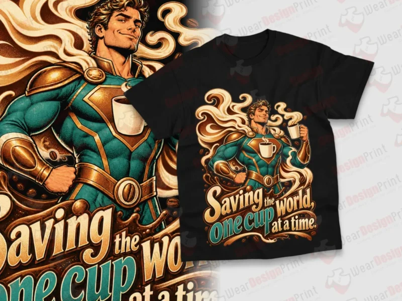 Funny Superhero Shirt Designs 20PCS PNG Bundle — view 2