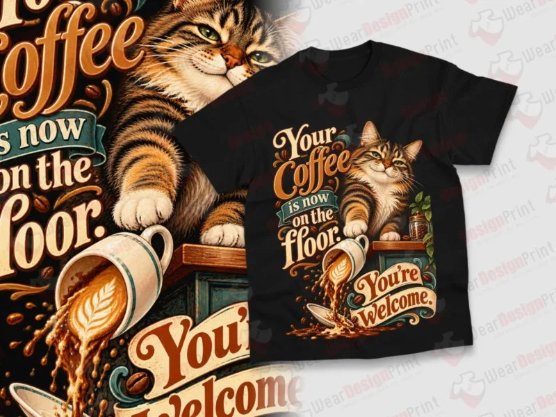 Funny Cat Shirt Designs 20PCS PNG Bundle — view 2