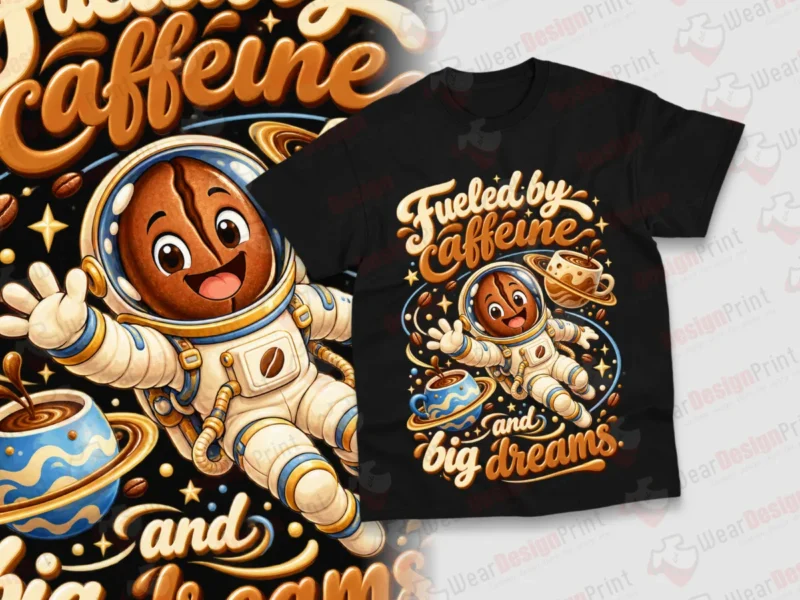 Coffee Lover Shirt Designs 5PCS PNG Bundle — view 1