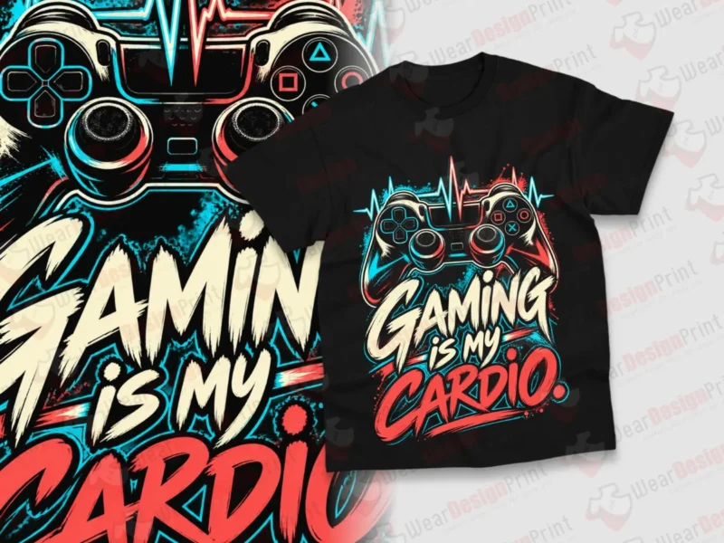 Funny Gamer Shirt Designs 20PCS PNG Bundle — view 2