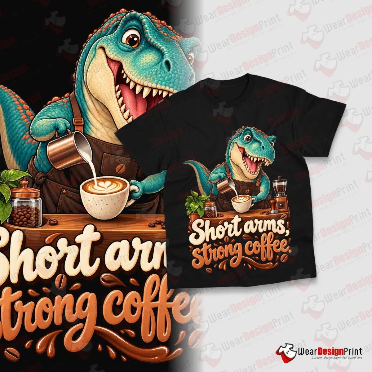 Dinosaur Jobs Shirt Designs 10PCS PNG Bundle — view 1