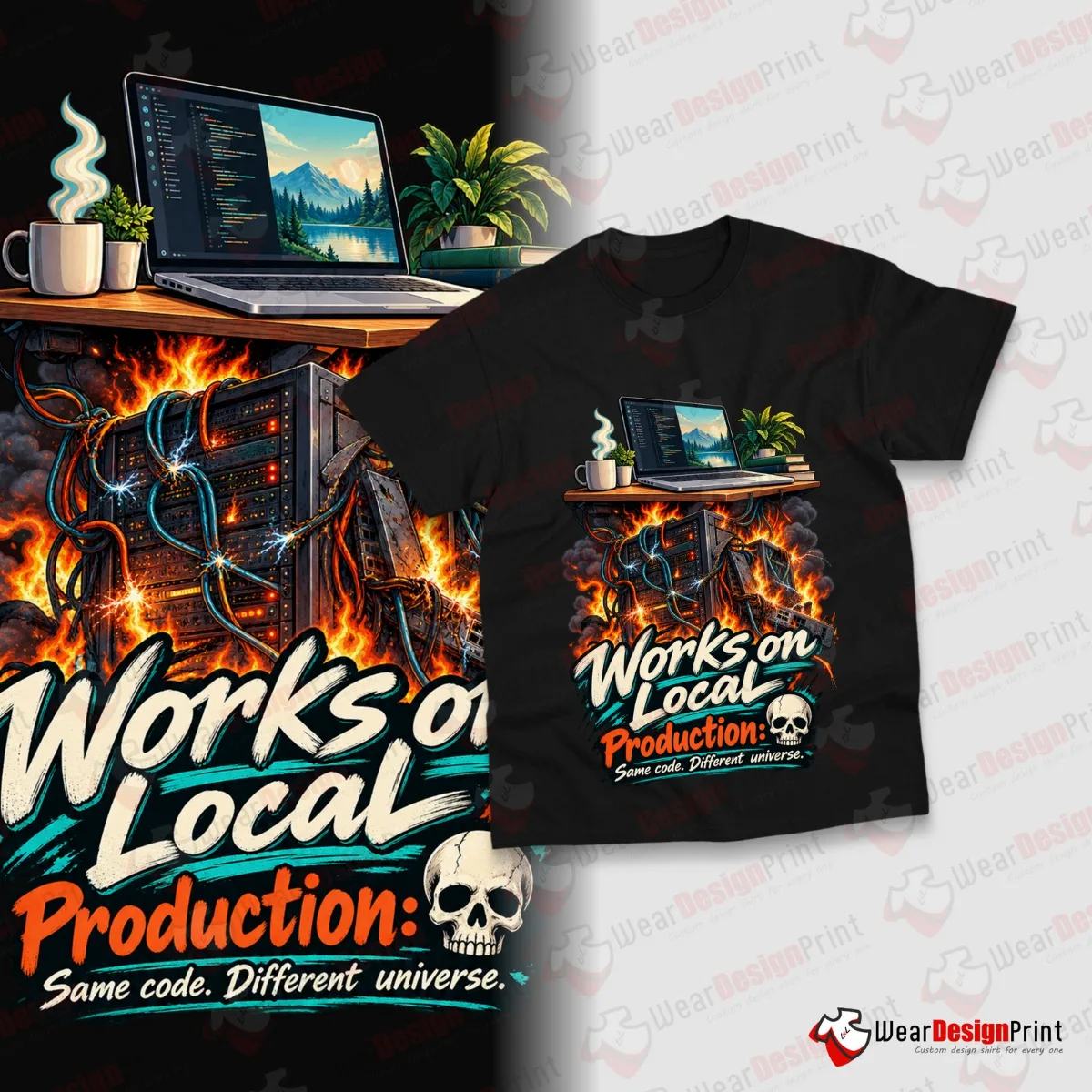 Production Humor Developer Shirt Designs 10PCS PNG Bundle — view 2