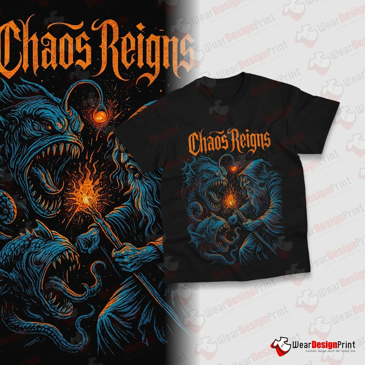Fantasy & Horror Shirt Designs 13PCS PNG Bundle — view 3