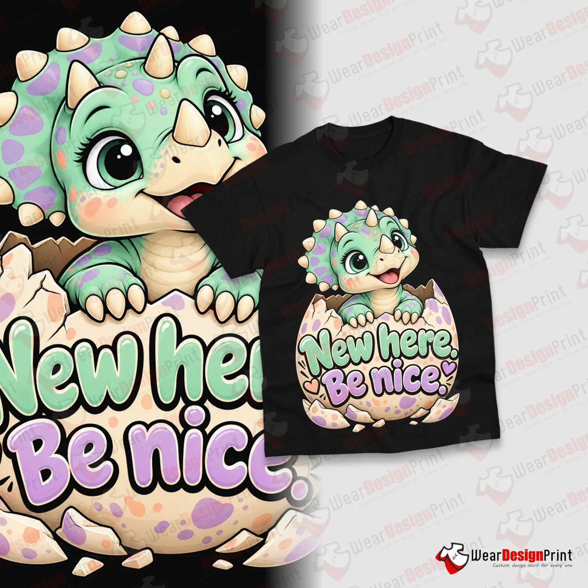 Baby Dinosaurs Shirt Designs 15PCS PNG Bundle — view 3