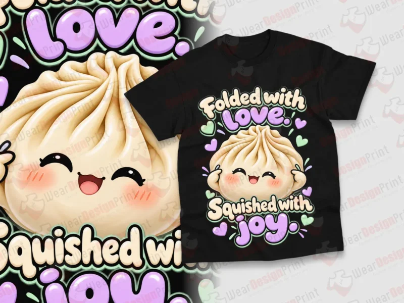 Squishy Dumplings Shirt Designs 10PCS PNG Bundle — view 3