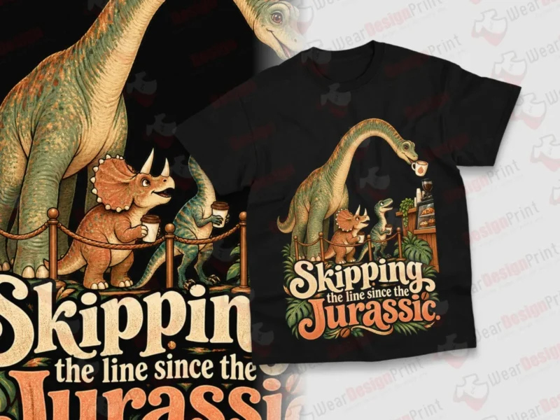 Dinosaur Coffee Shirt Designs 20PCS PNG Bundle — view 3