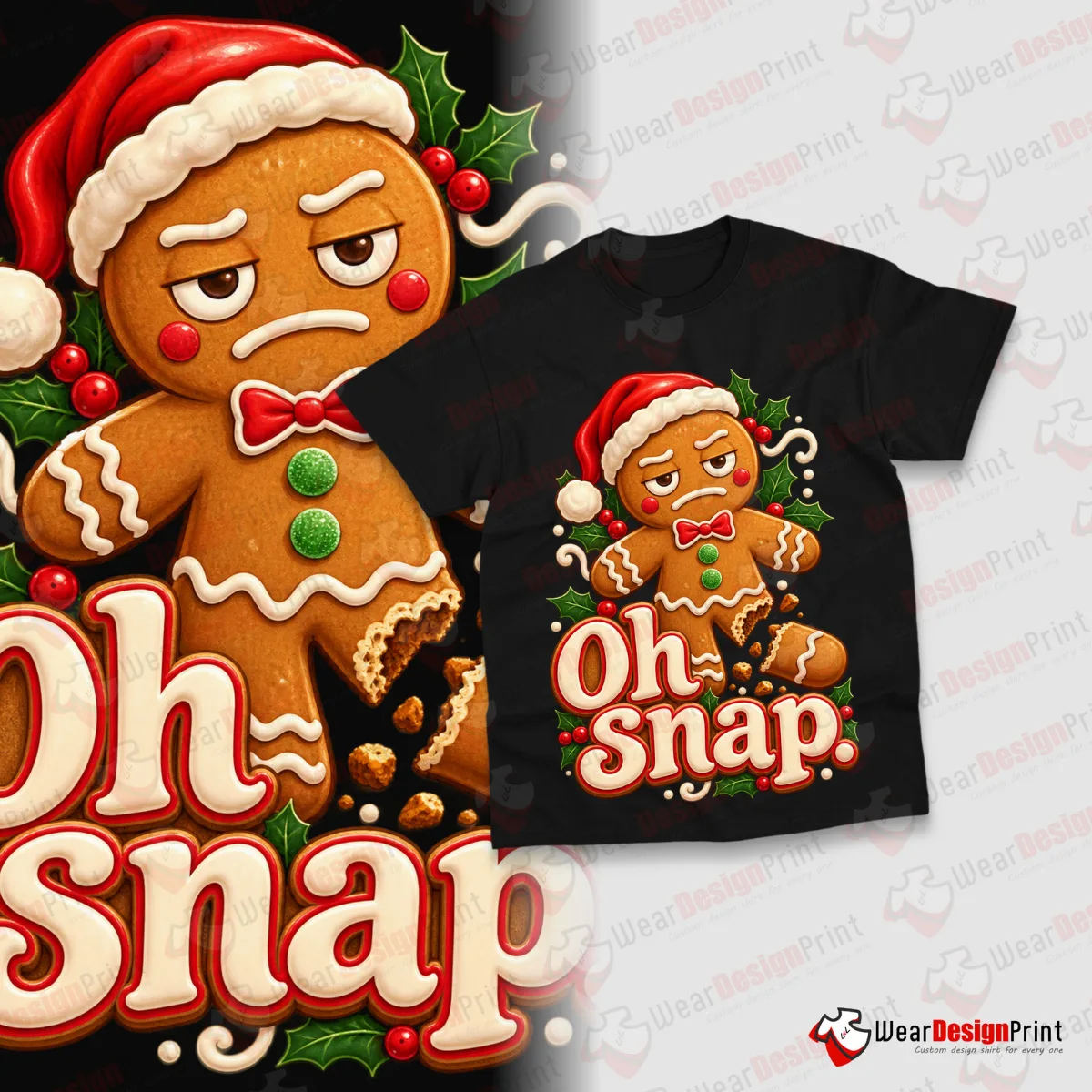 Funny Christmas Shirt Designs 20PCS PNG Bundle — view 2