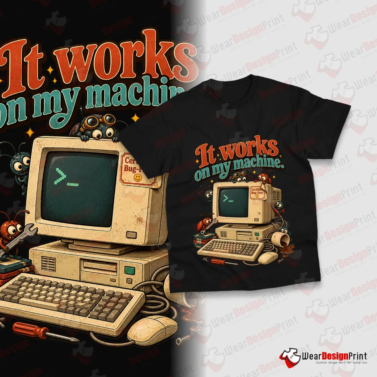 Developer Bugs Shirt Designs 10PCS PNG Bundle — view 3