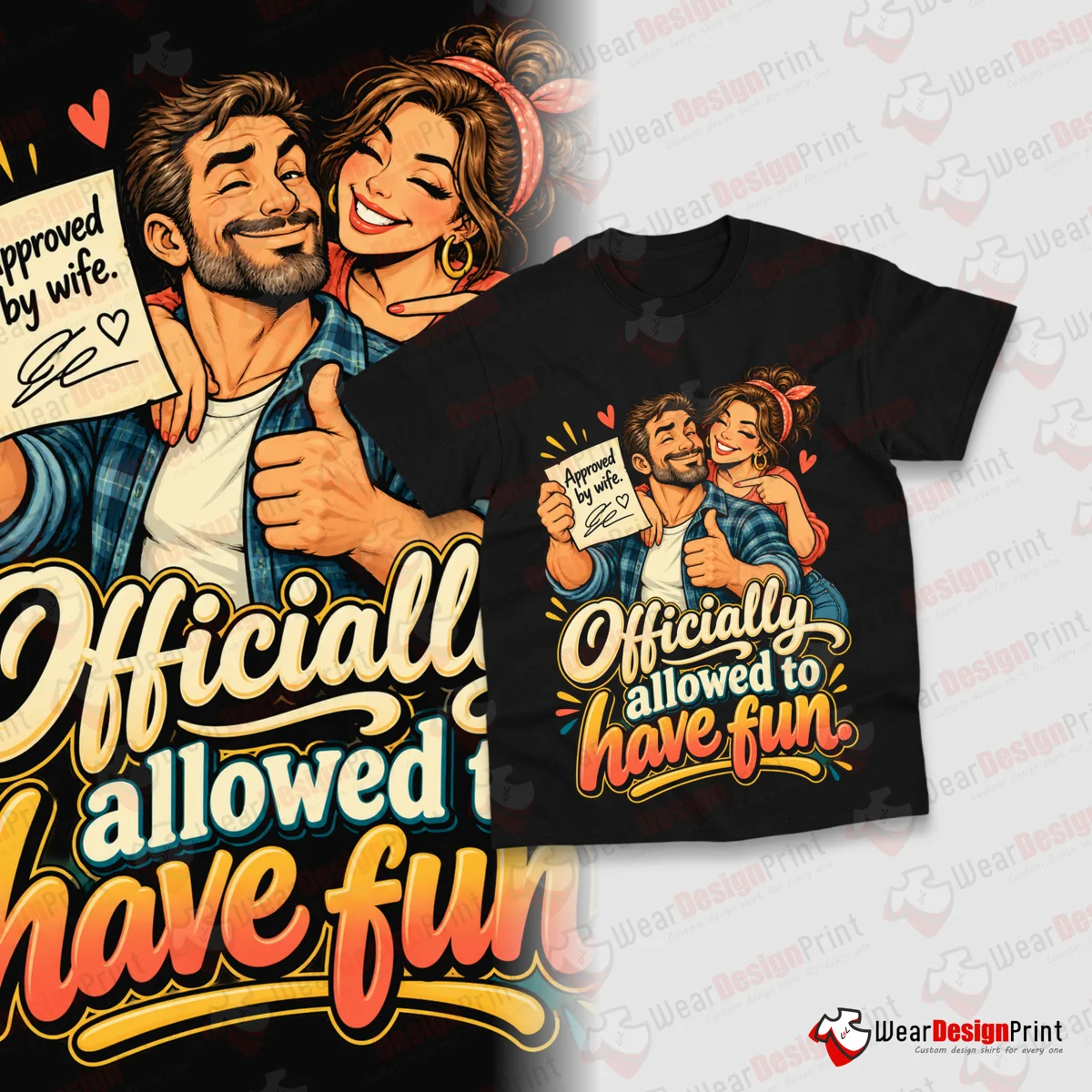 Marriage Humor Shirt Designs 12PCS PNG Bundle — view 4
