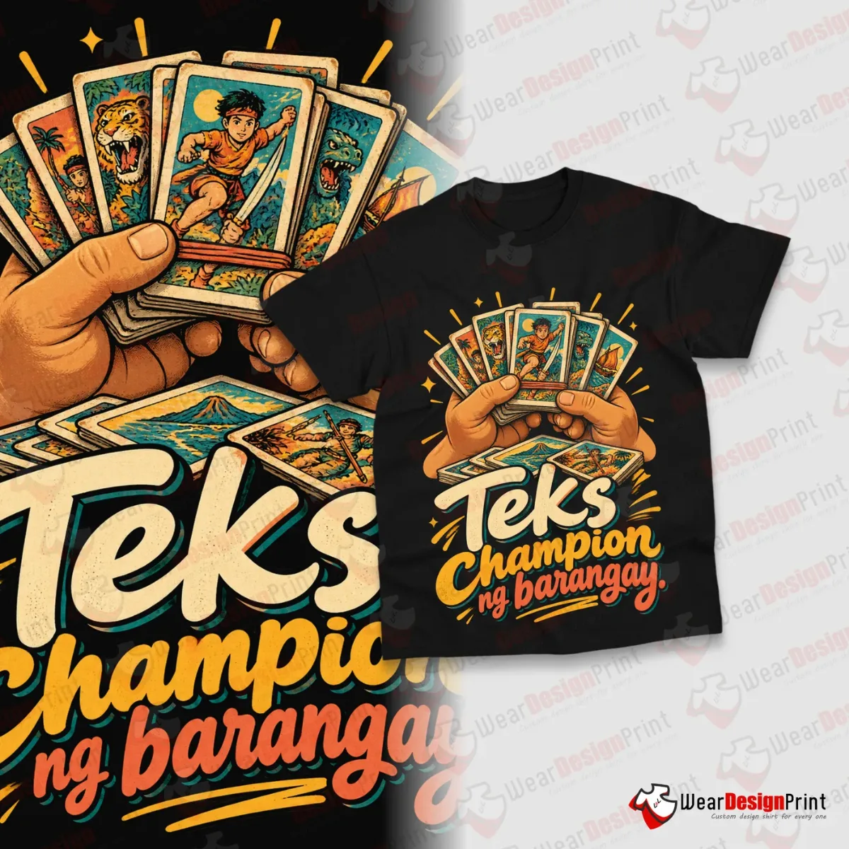 Batang 90s Shirt Designs 17PCS PNG Bundle — view 3
