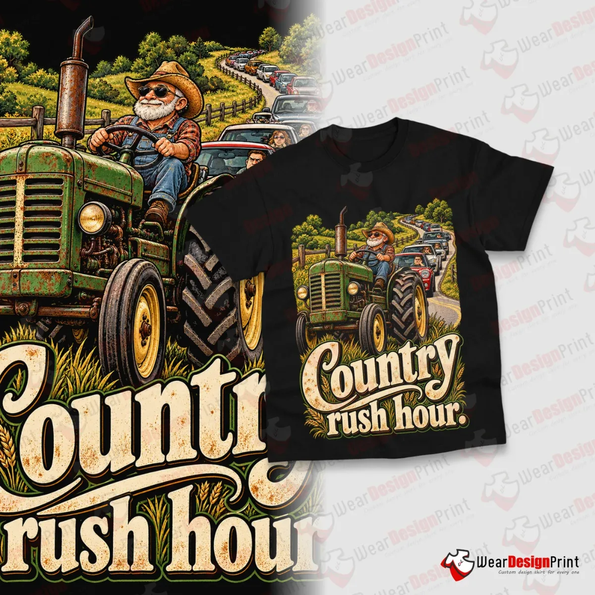 Country Life Shirt Designs 10PCS PNG Bundle — view 3