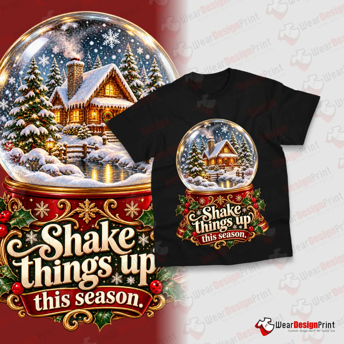 Christmas Holiday Shirt Designs 26PCS PNG Bundle — view 1