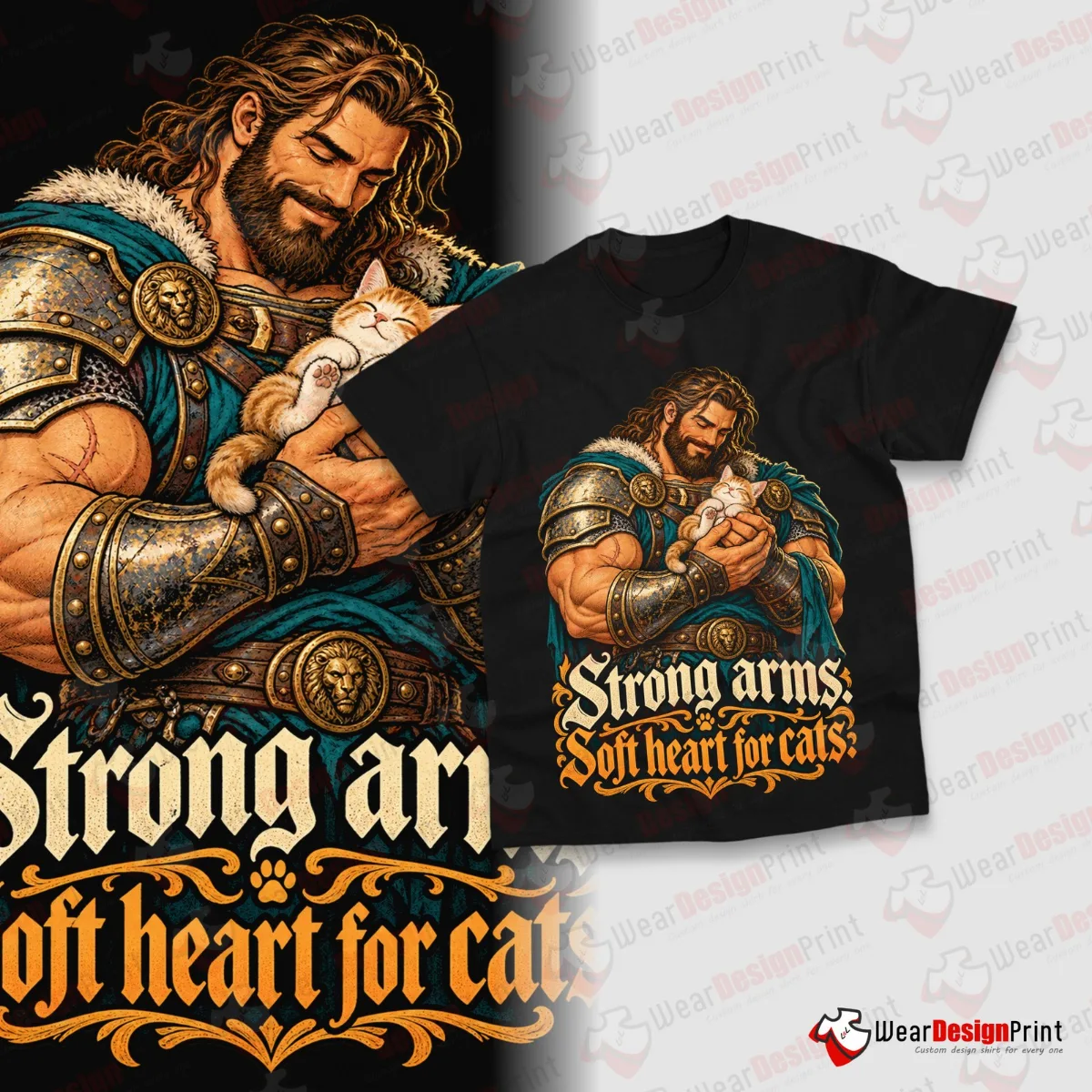 Warrior Gym Shirt Designs 15PCS PNG Bundle — view 5