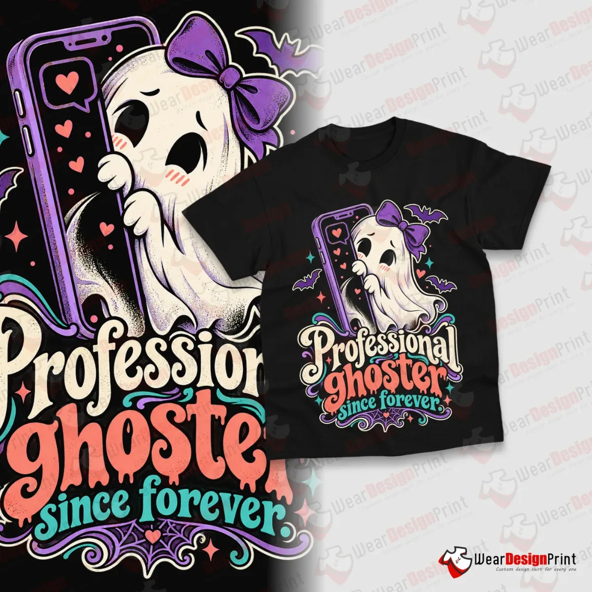 Halloween Fun Shirt Designs 15PCS PNG Bundle — view 4