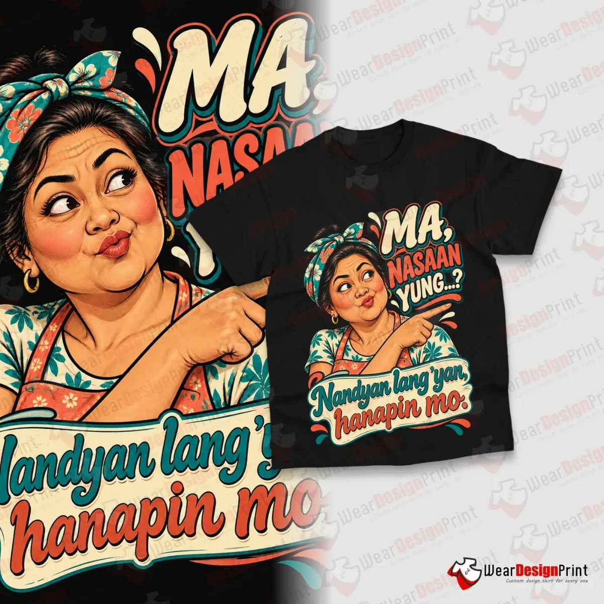 Pinoy Humor Shirt Designs 10PCS PNG Bundle — view 4