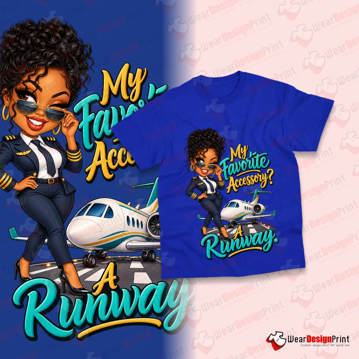 Women Pilot 10PC PNG Bundle — view 16