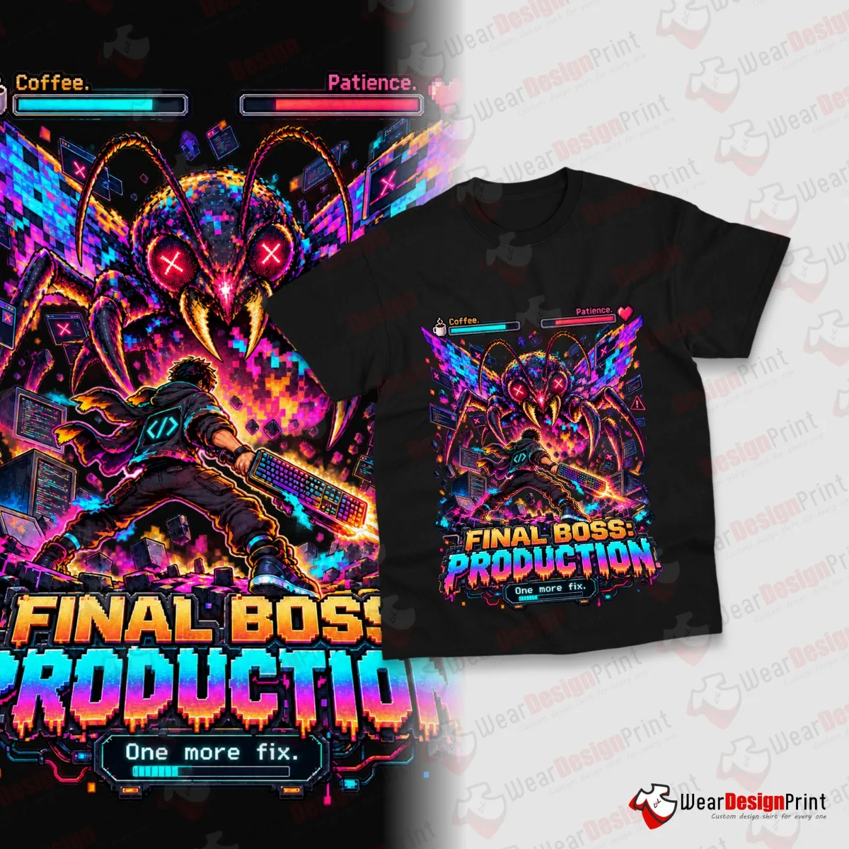 Developer Bugs Shirt Designs 10PCS PNG Bundle — view 5