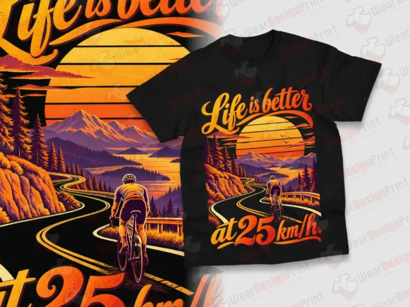Cycling Shirt Designs 5PCS PNG Bundle — view 1