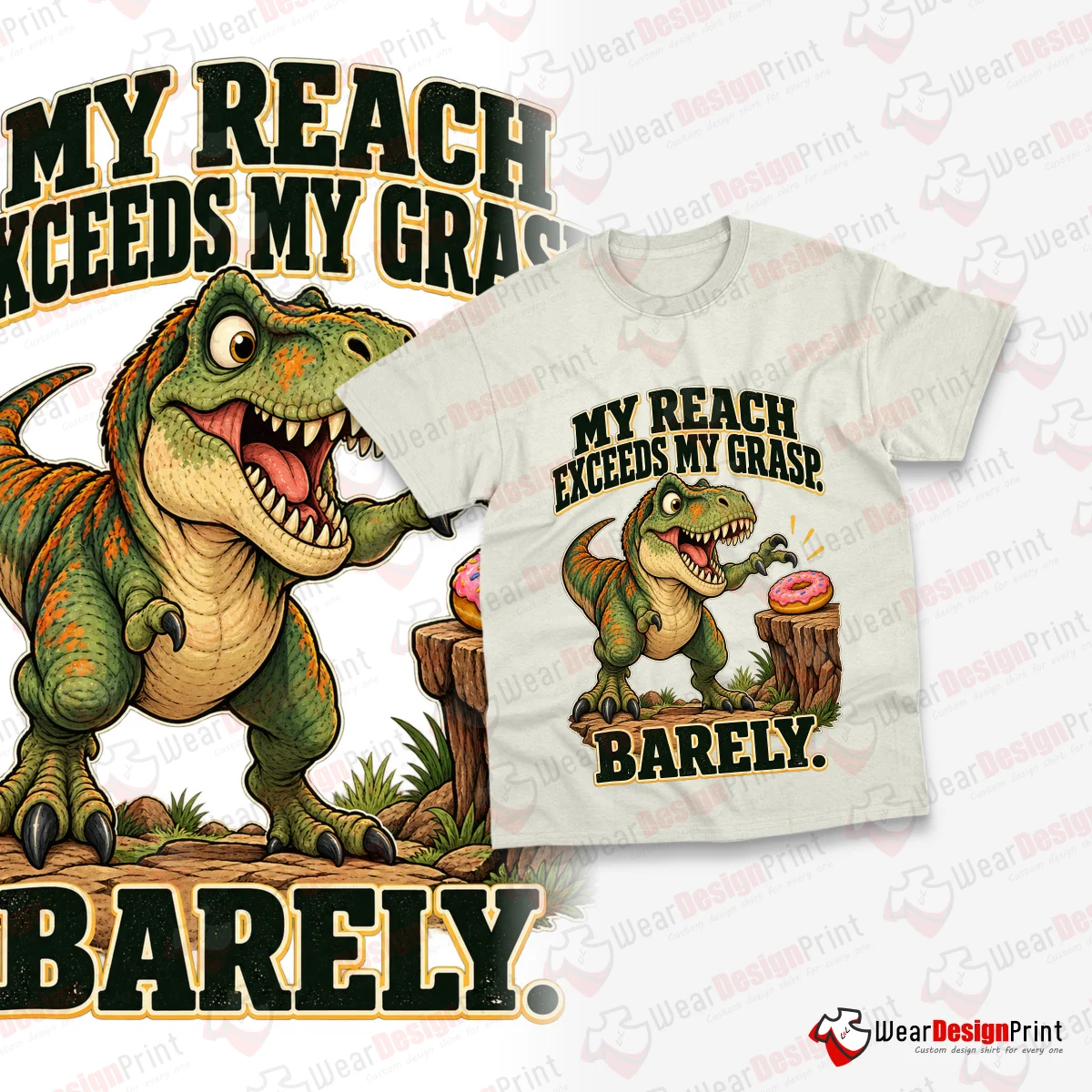 T-Rex 10PC PNG Bundle — view 1