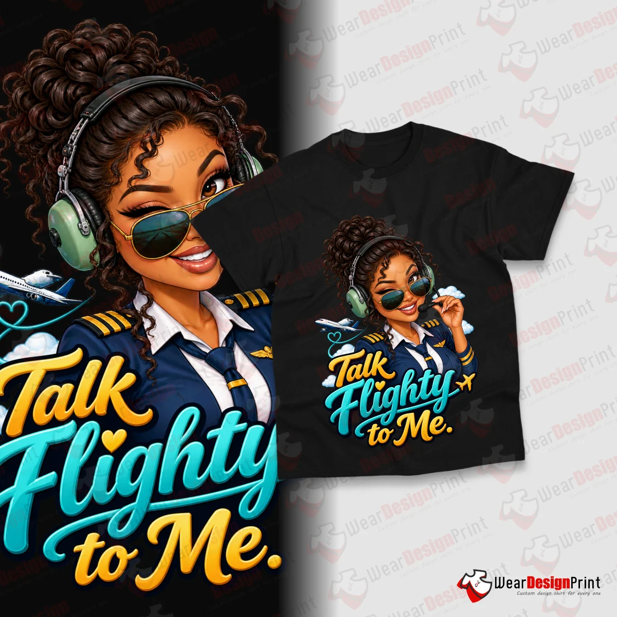Women Pilot 10PC PNG Bundle — view 17
