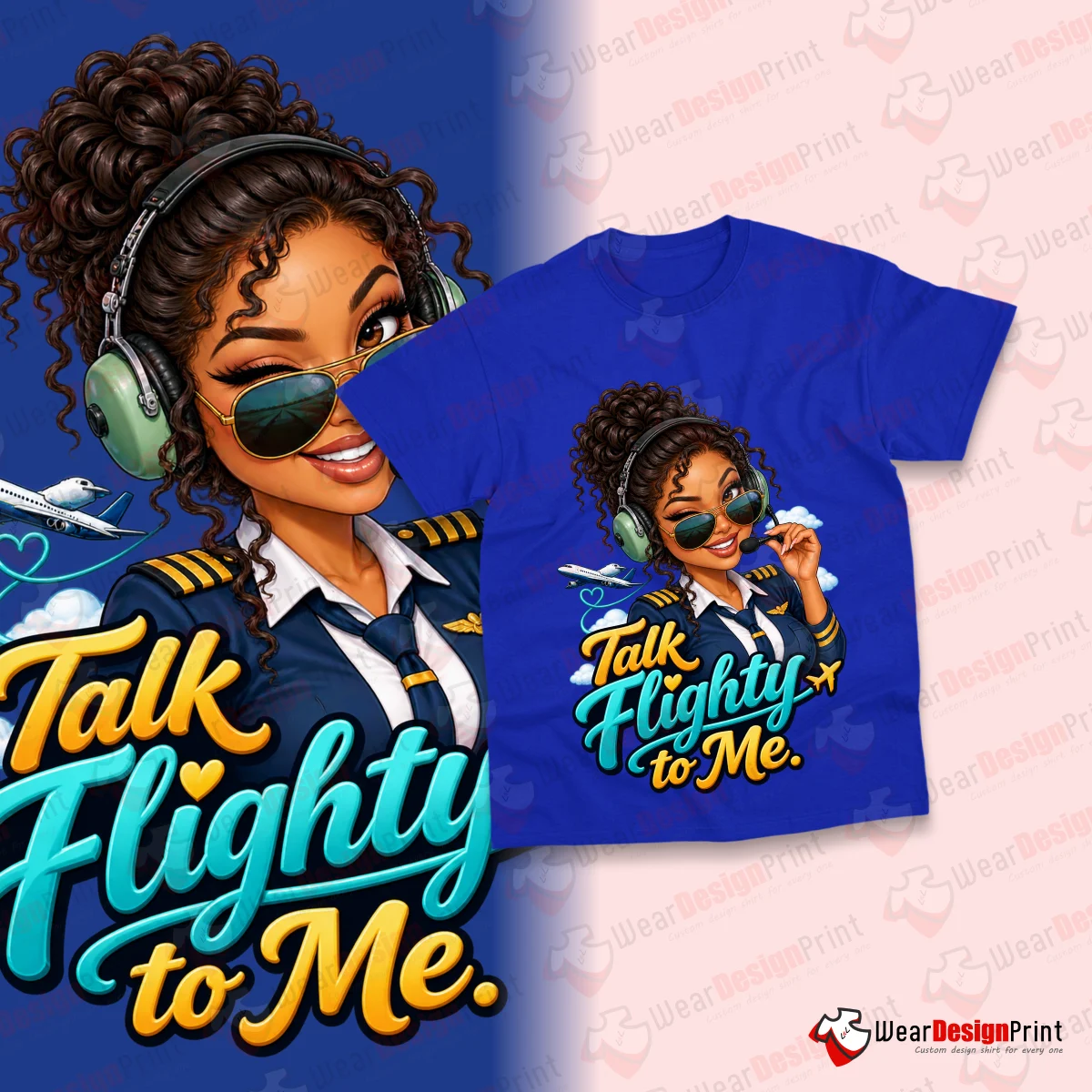 Women Pilot 10PC PNG Bundle — view 20