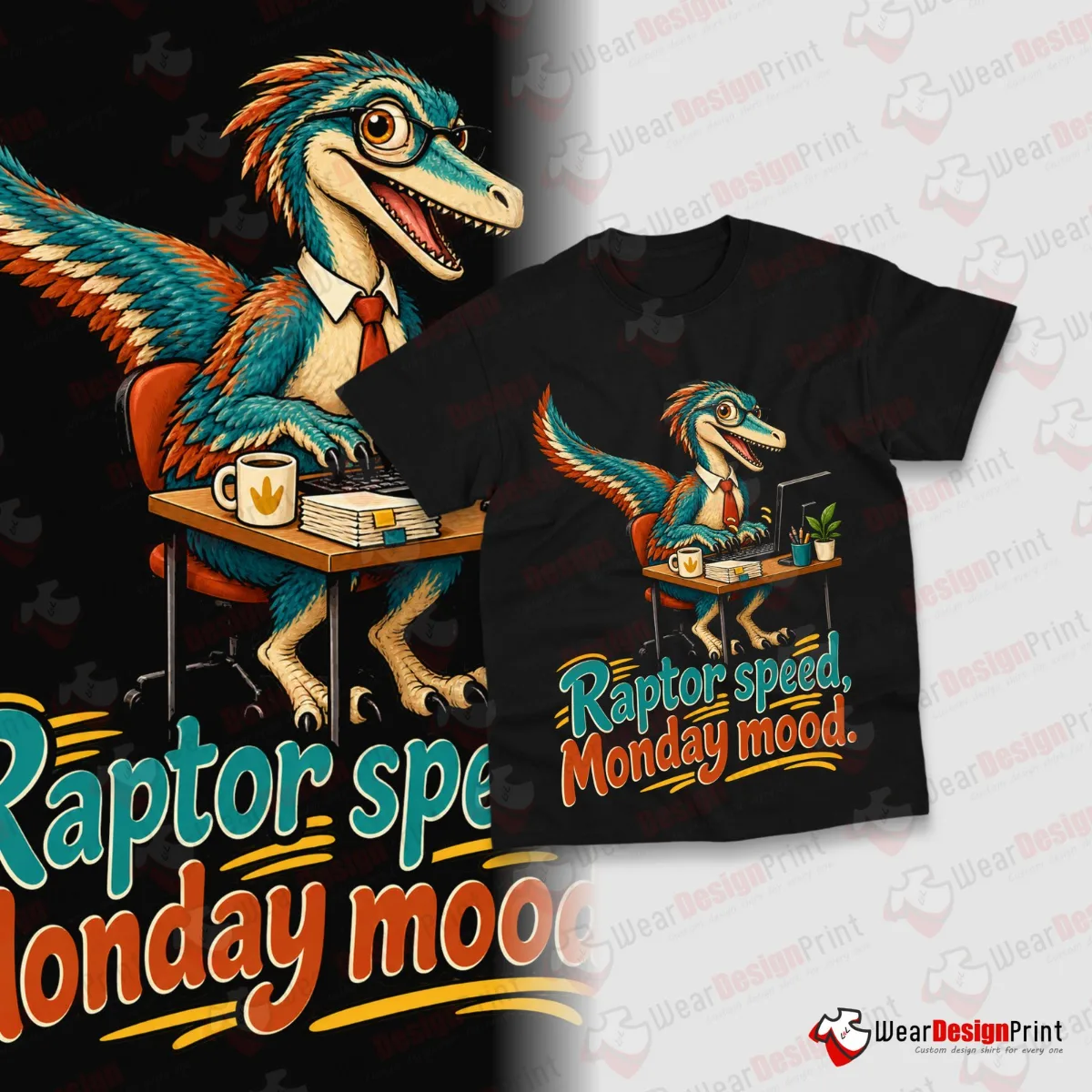 Dinosaur Jobs Shirt Designs 10PCS PNG Bundle — view 5