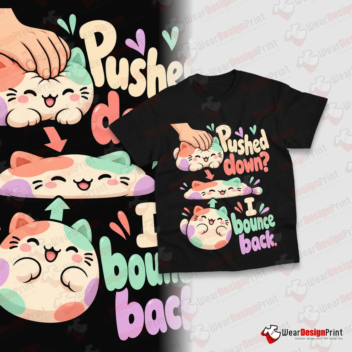 Squishy Friends Shirt Designs 15PCS PNG Bundle — view 7