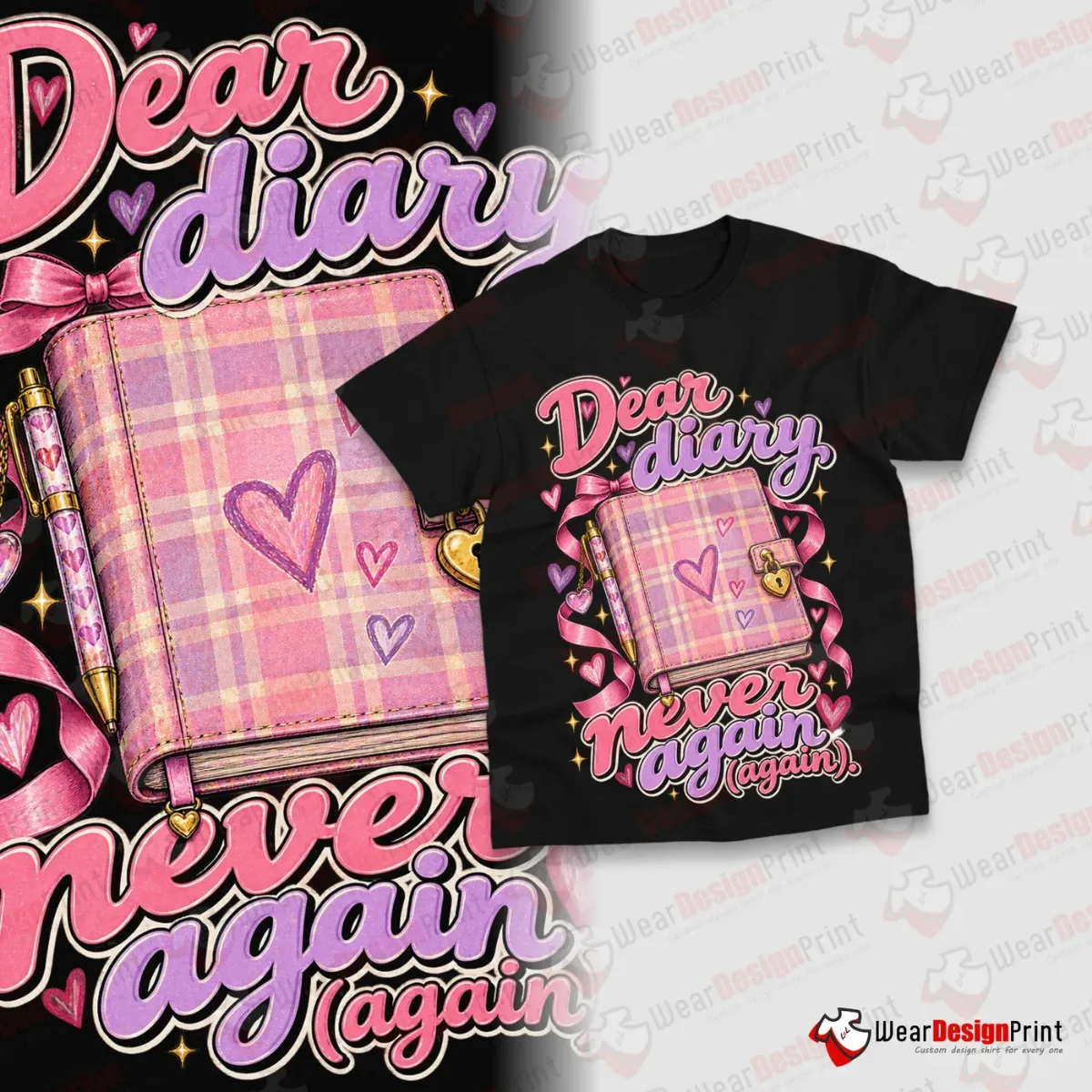 Retro Heartbreak Shirt Designs 15PCS PNG Bundle — view 6