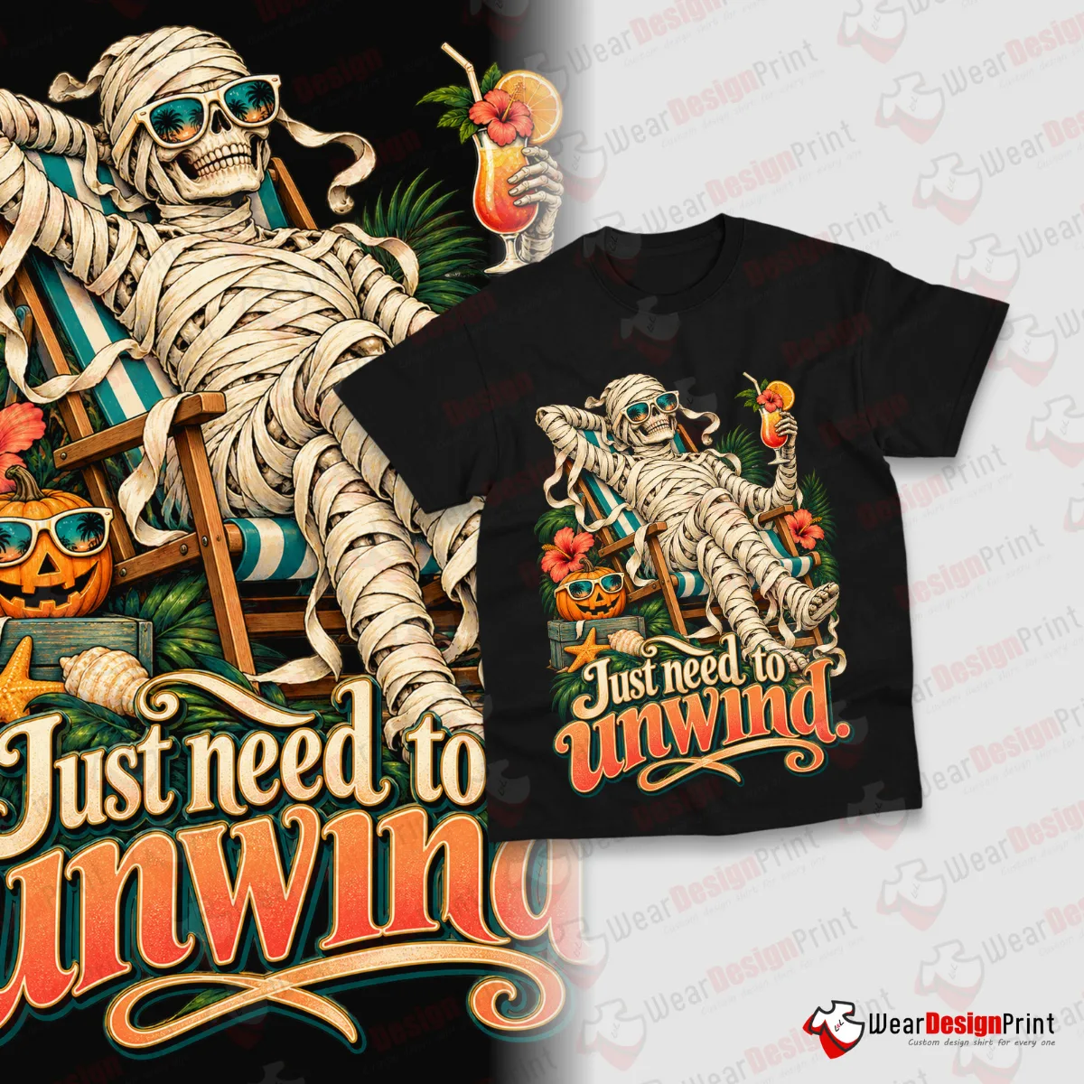 Halloween Shirt Designs 15PCS PNG Bundle — view 7