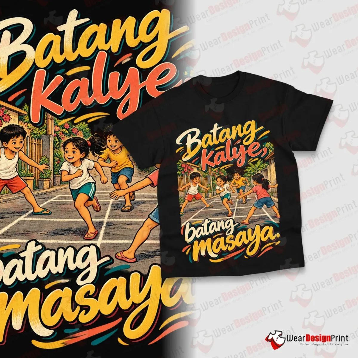 Batang 90s Shirt Designs 17PCS PNG Bundle — view 6