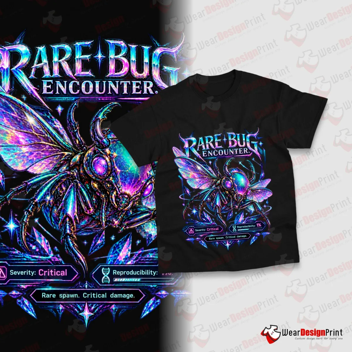 Developer Bugs Shirt Designs 10PCS PNG Bundle — view 6
