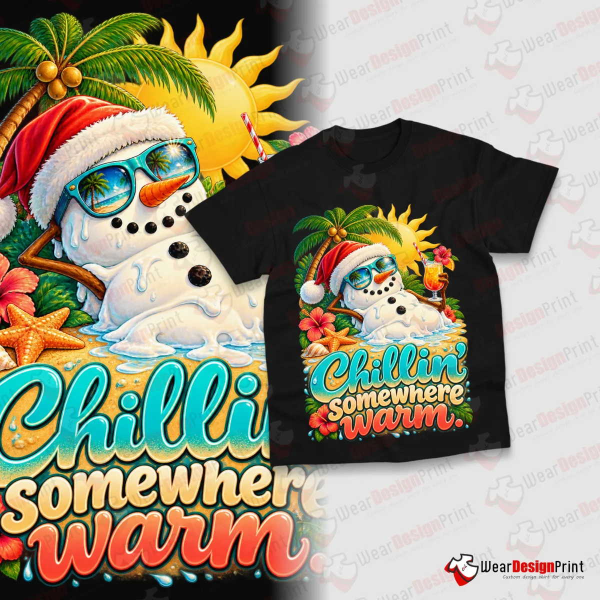 Funny Christmas Shirt Designs 20PCS PNG Bundle — view 8