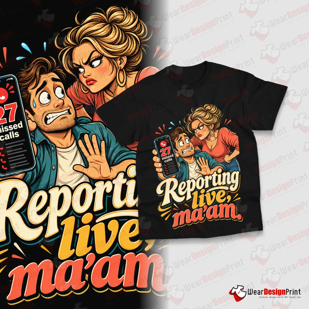 Marriage Humor Shirt Designs 12PCS PNG Bundle — view 7