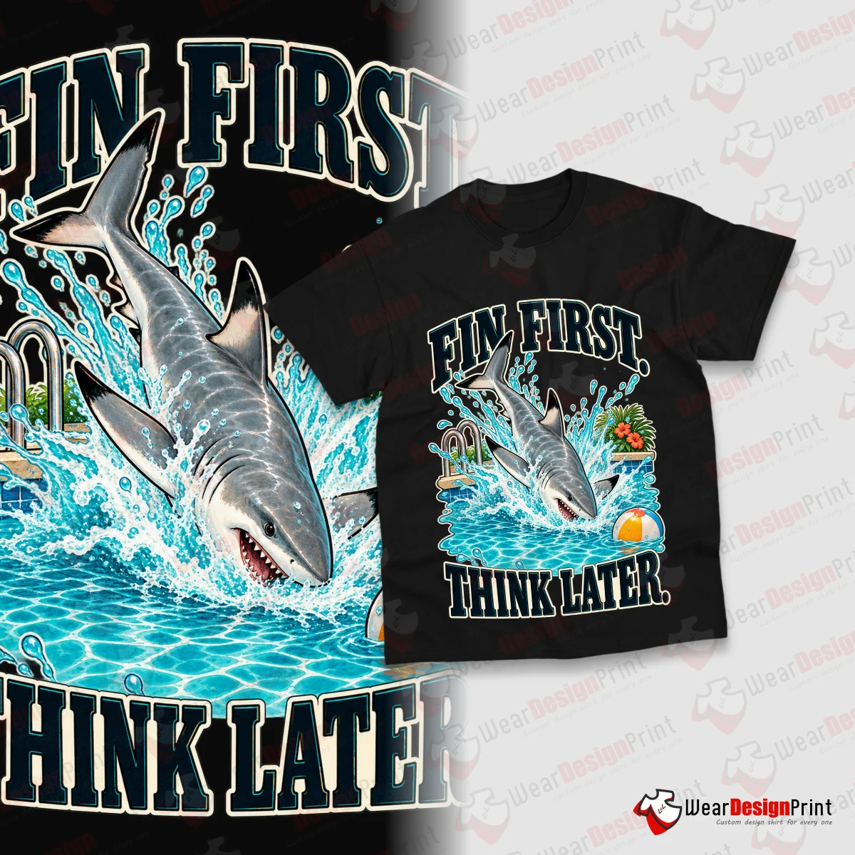 Shark Pool 10pc PNG Bundle — view 7