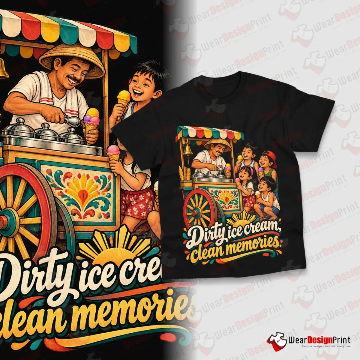 Batang 90s Shirt Designs 17PCS PNG Bundle — view 7