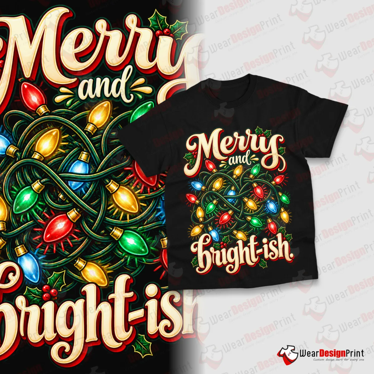 Funny Christmas Shirt Designs 20PCS PNG Bundle — view 1