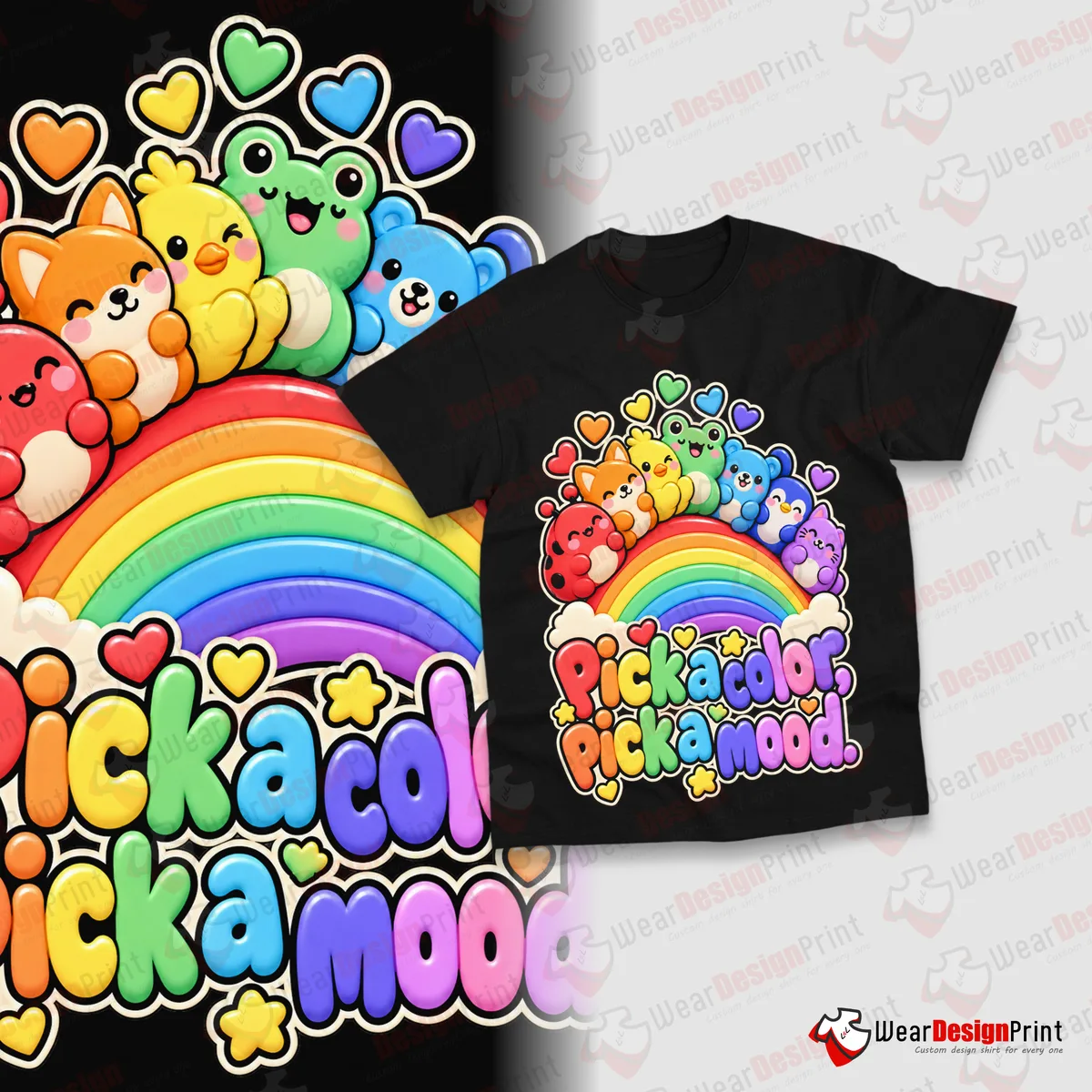 Squishy Friends Shirt Designs 15PCS PNG Bundle — view 9
