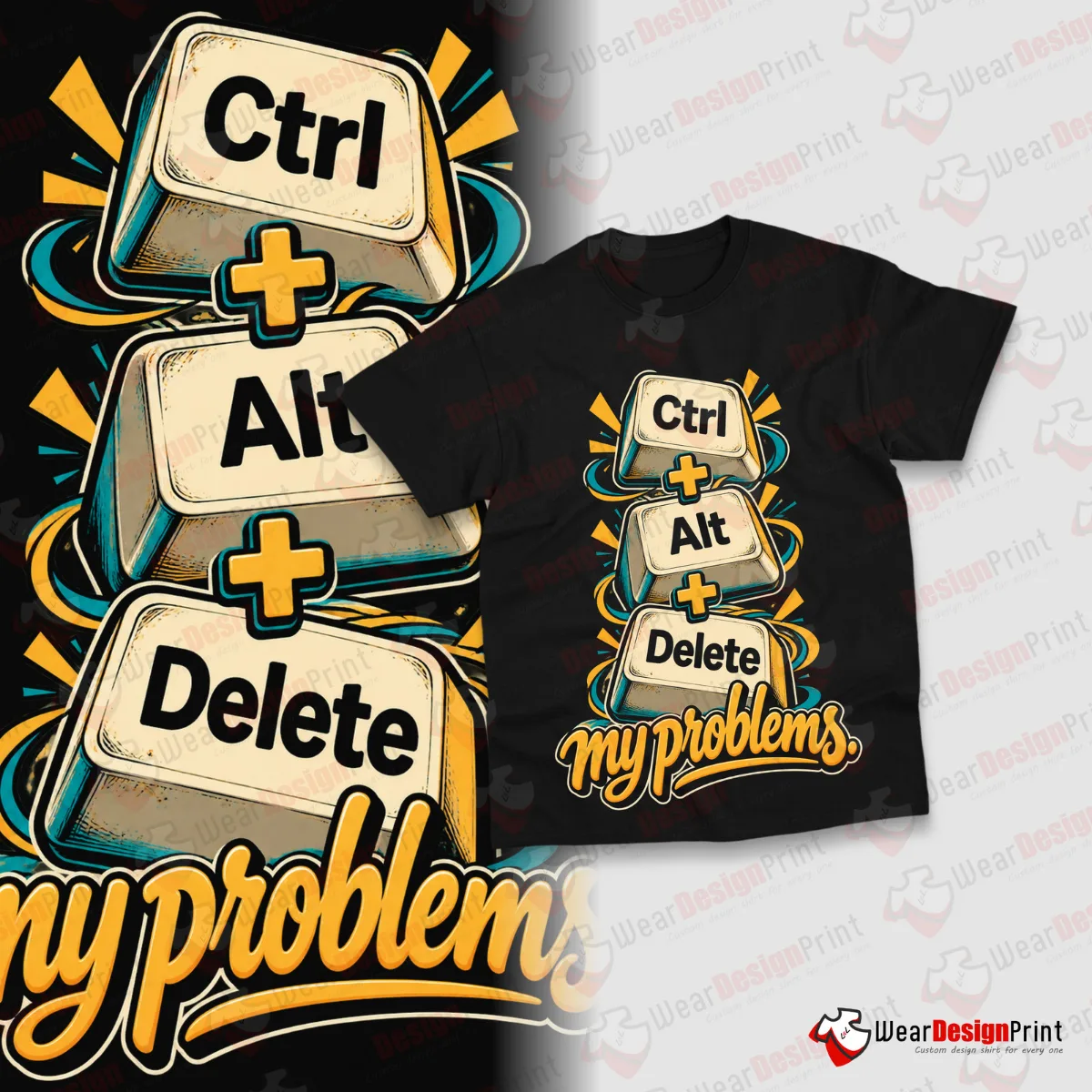 IT & Tech Shirt Designs 10PCS PNG Bundle — view 5