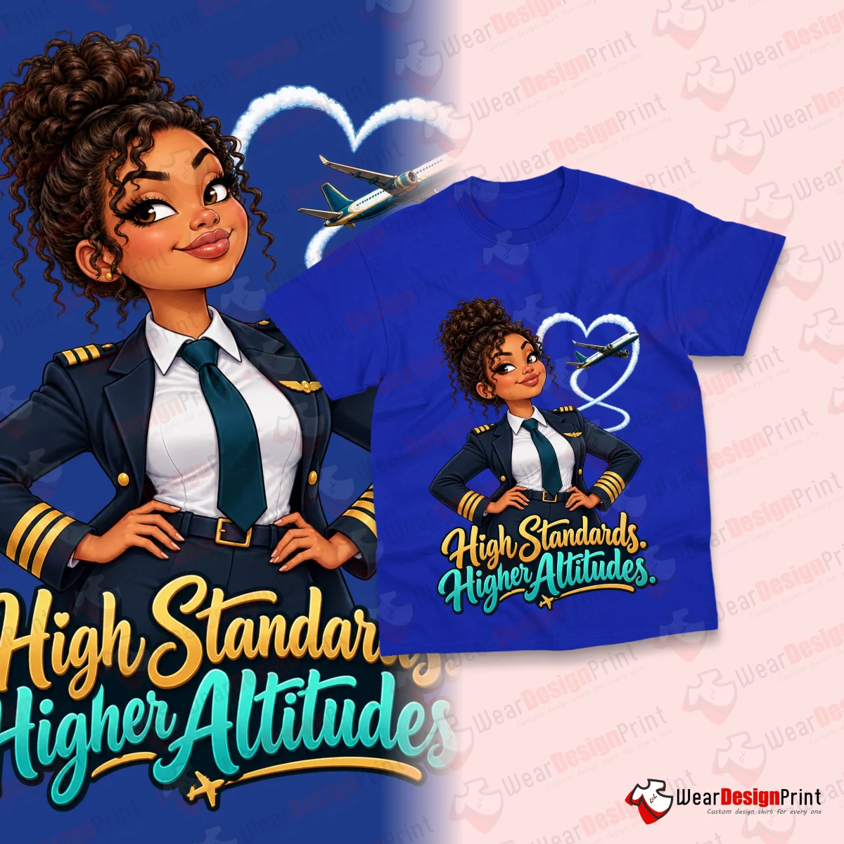 Women Pilot 10PC PNG Bundle — view 32