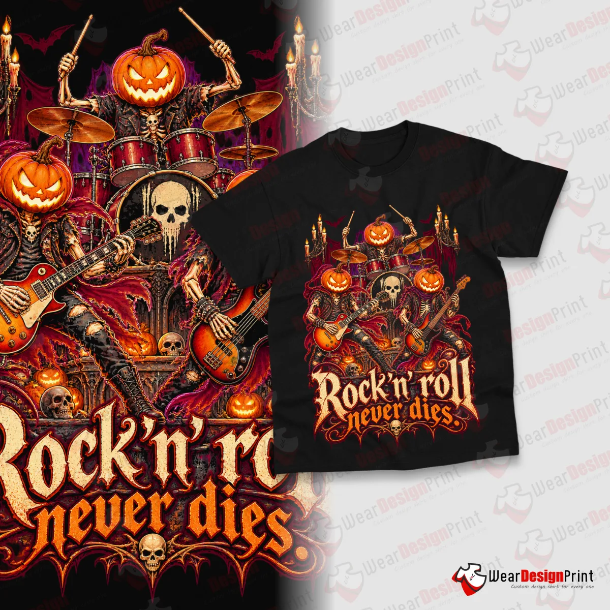 Halloween Shirt Designs 15PCS PNG Bundle — view 3